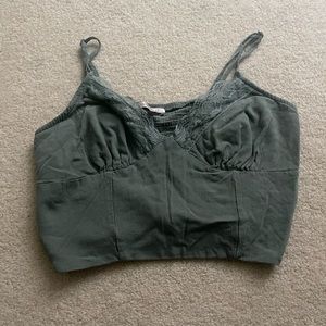 Lottie Moss lace tank top